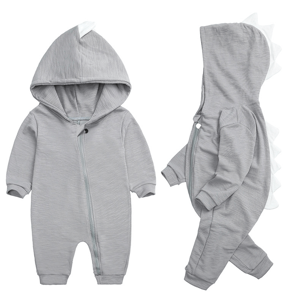 Cozy Cotton Comfort DinoSnuggle Dinosaur Romper For Babies And Toddlers