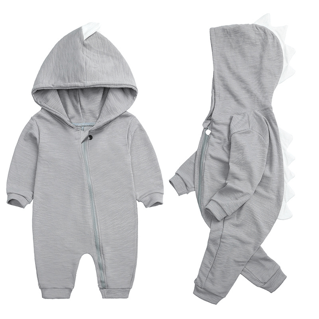 Cozy Cotton Comfort DinoSnuggle Dinosaur Romper For Babies And Toddlers
