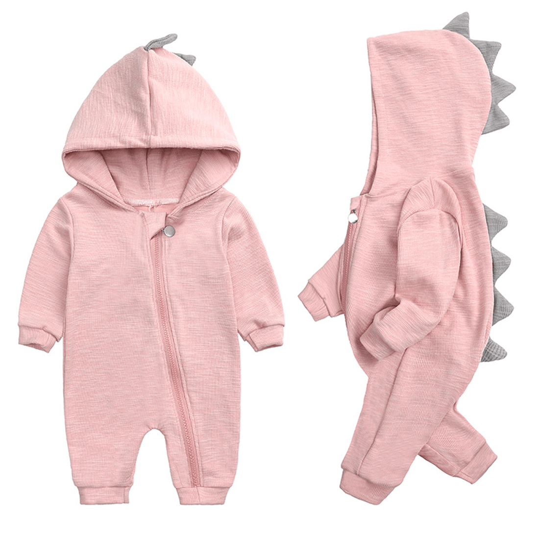 Cozy Cotton Comfort DinoSnuggle Dinosaur Romper For Babies And Toddlers