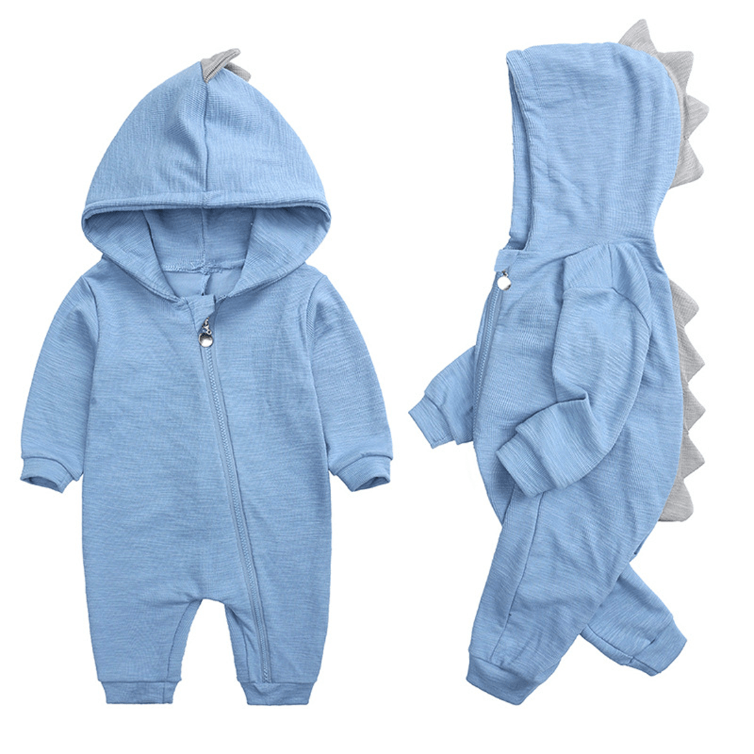 Cozy Cotton Comfort DinoSnuggle Dinosaur Romper For Babies And Toddlers