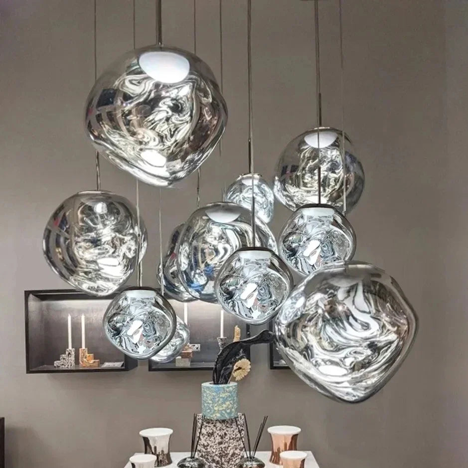 LumaNord Glass Pendant Lights for Living Rooms and Kitchens