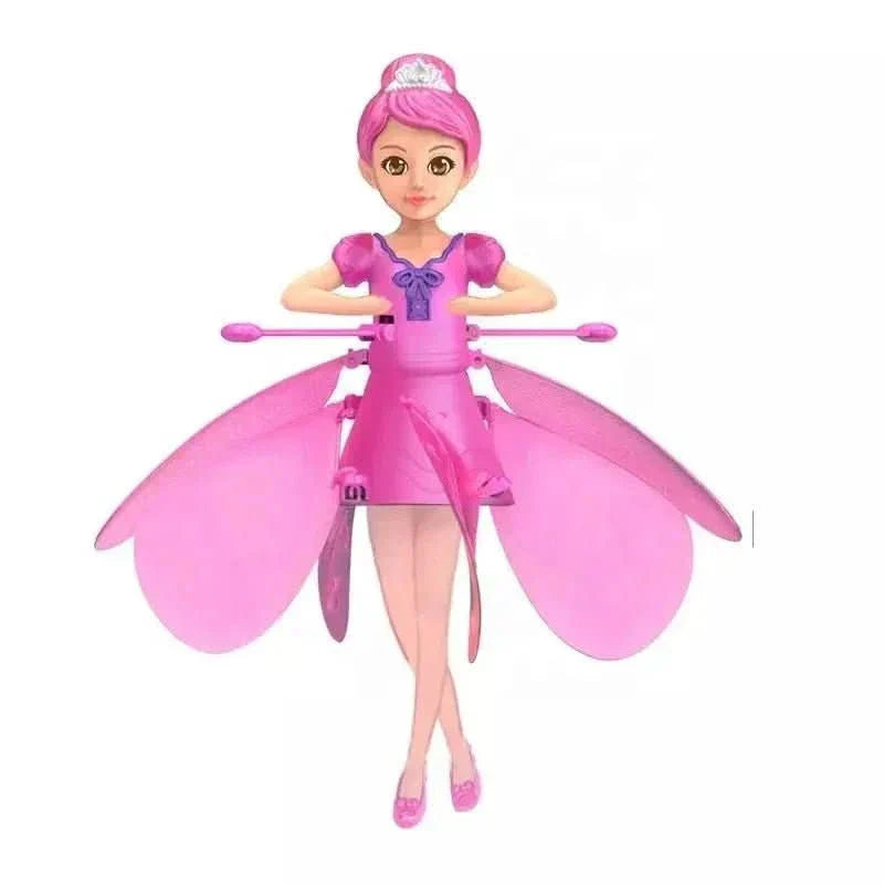 GlimmerWing Gesture Controlled Flying Toy With Glowing Lights For Kids
