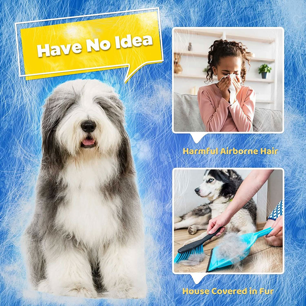 Rukavice PawsEase pro jemné odstraňování srsti koček a psů