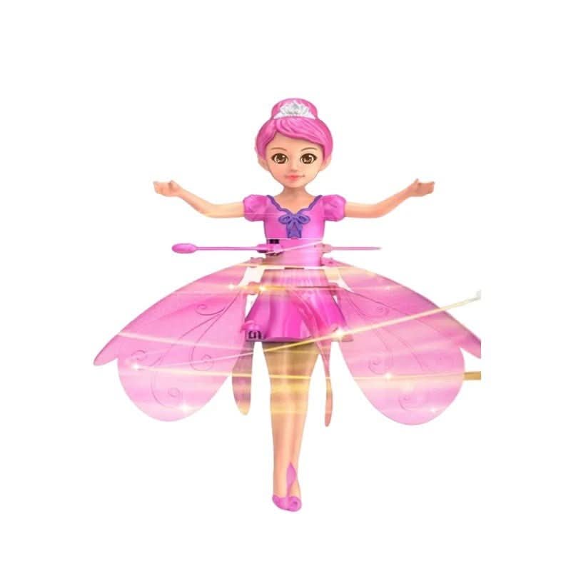 GlimmerWing Gesture Controlled Flying Toy With Glowing Lights For Kids