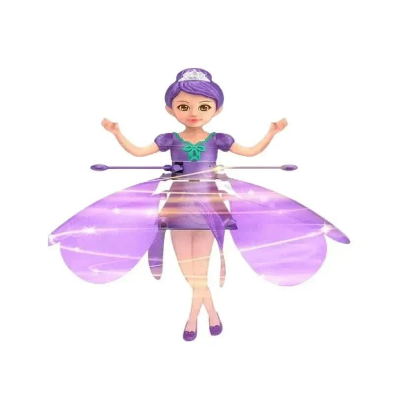 GlimmerWing Gesture Controlled Flying Toy With Glowing Lights For Kids