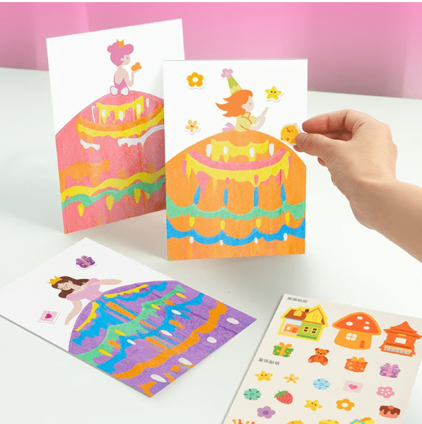 LumenSketch Ripekunstsett for barn Trygt, kreativt og morsomt for 3 år og oppover
