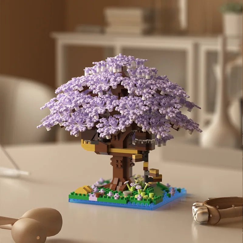 DREAMBLOOM Cherry Blossom Micro Treehouse Set For Imaginative Play