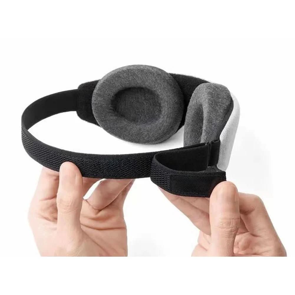 Maschera per occhi DreamFoam in memory foam 3D con coppe oculari regolabili