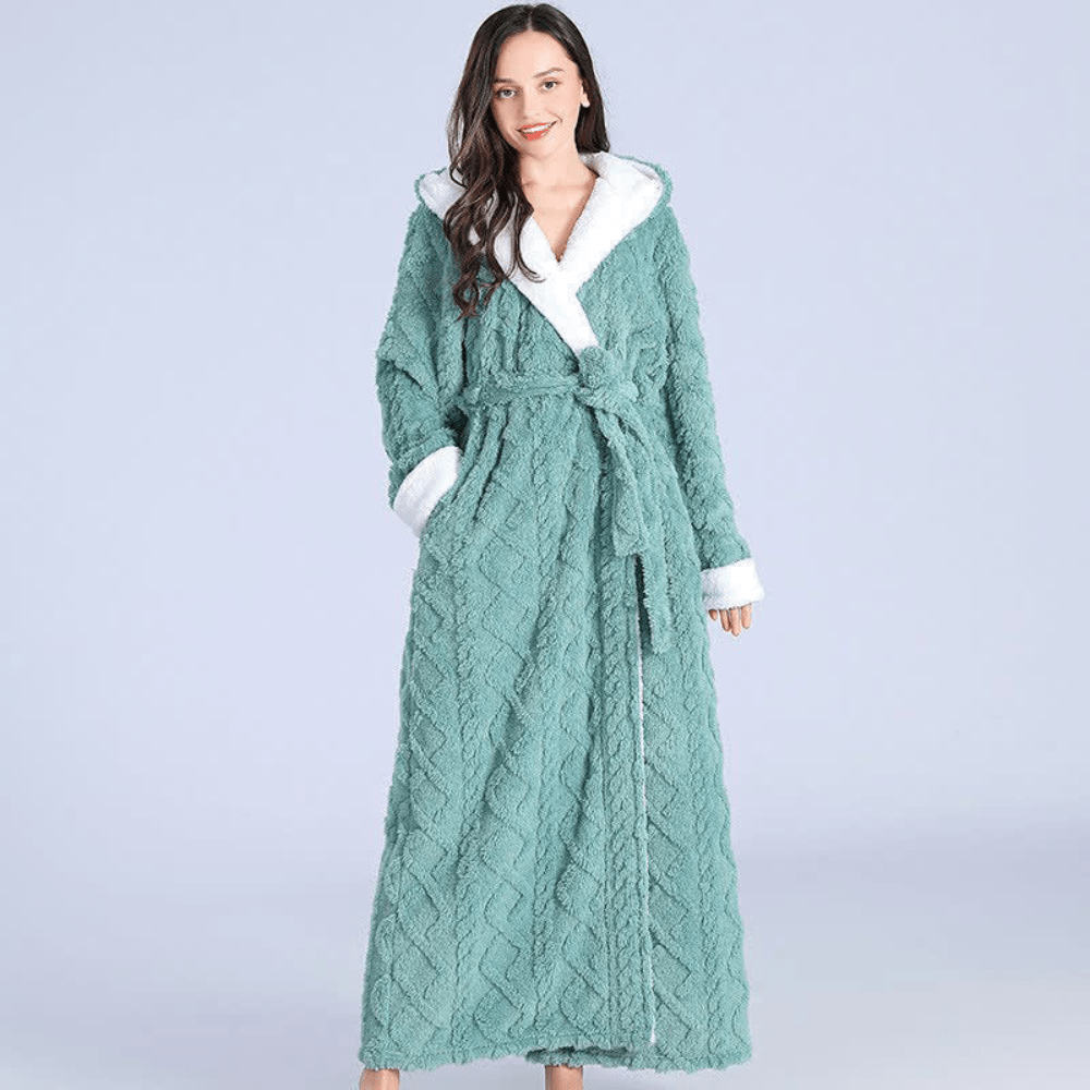 DreamWeave Plush Long Robe For Silky Soft, Luxurious Comfort All Day