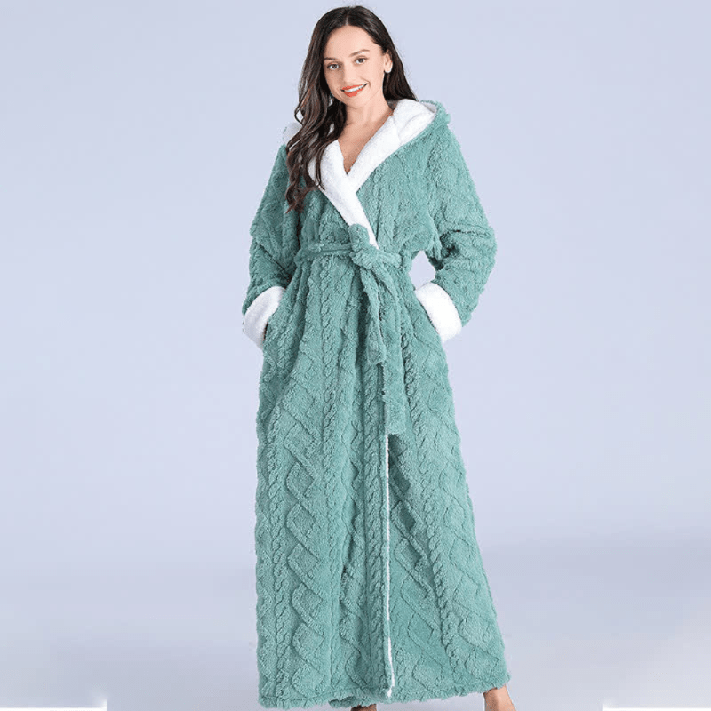 DreamWeave Plush Long Robe For Silky Soft, Luxurious Comfort All Day