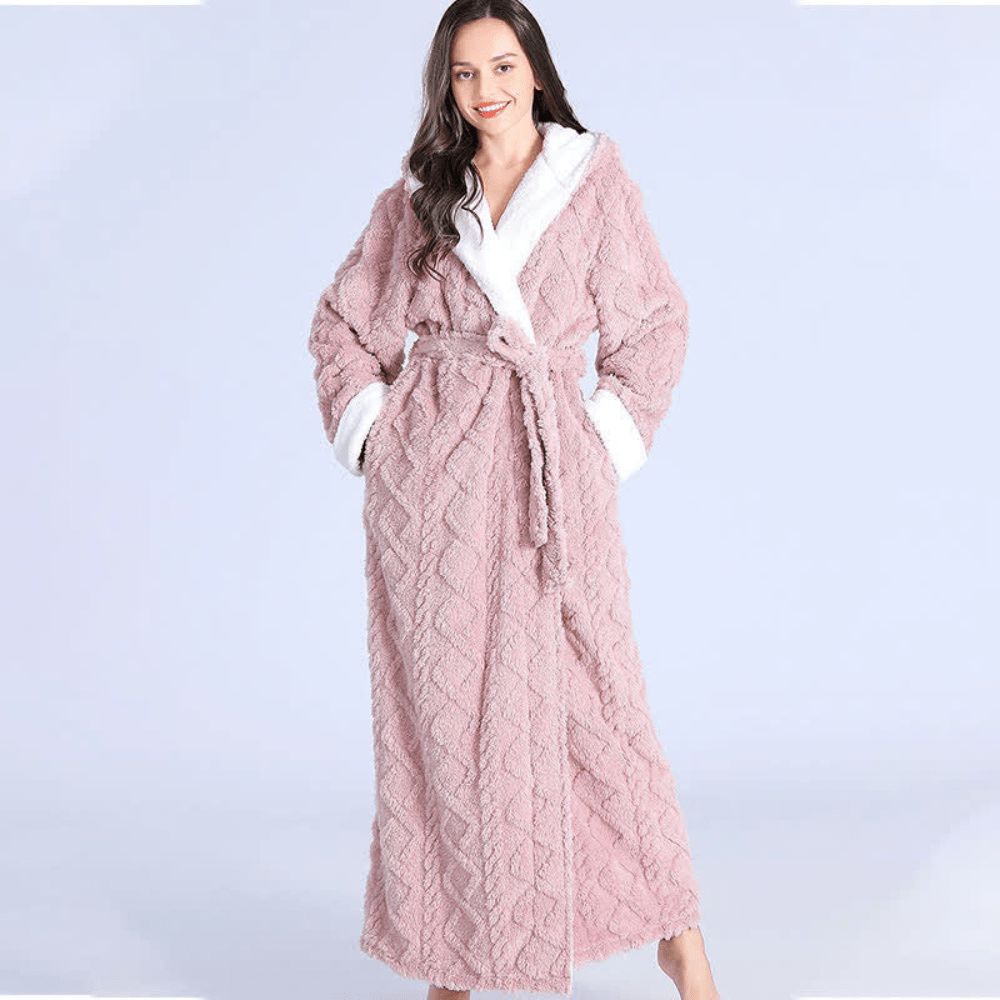 DreamWeave Plush Long Robe For Silky Soft, Luxurious Comfort All Day