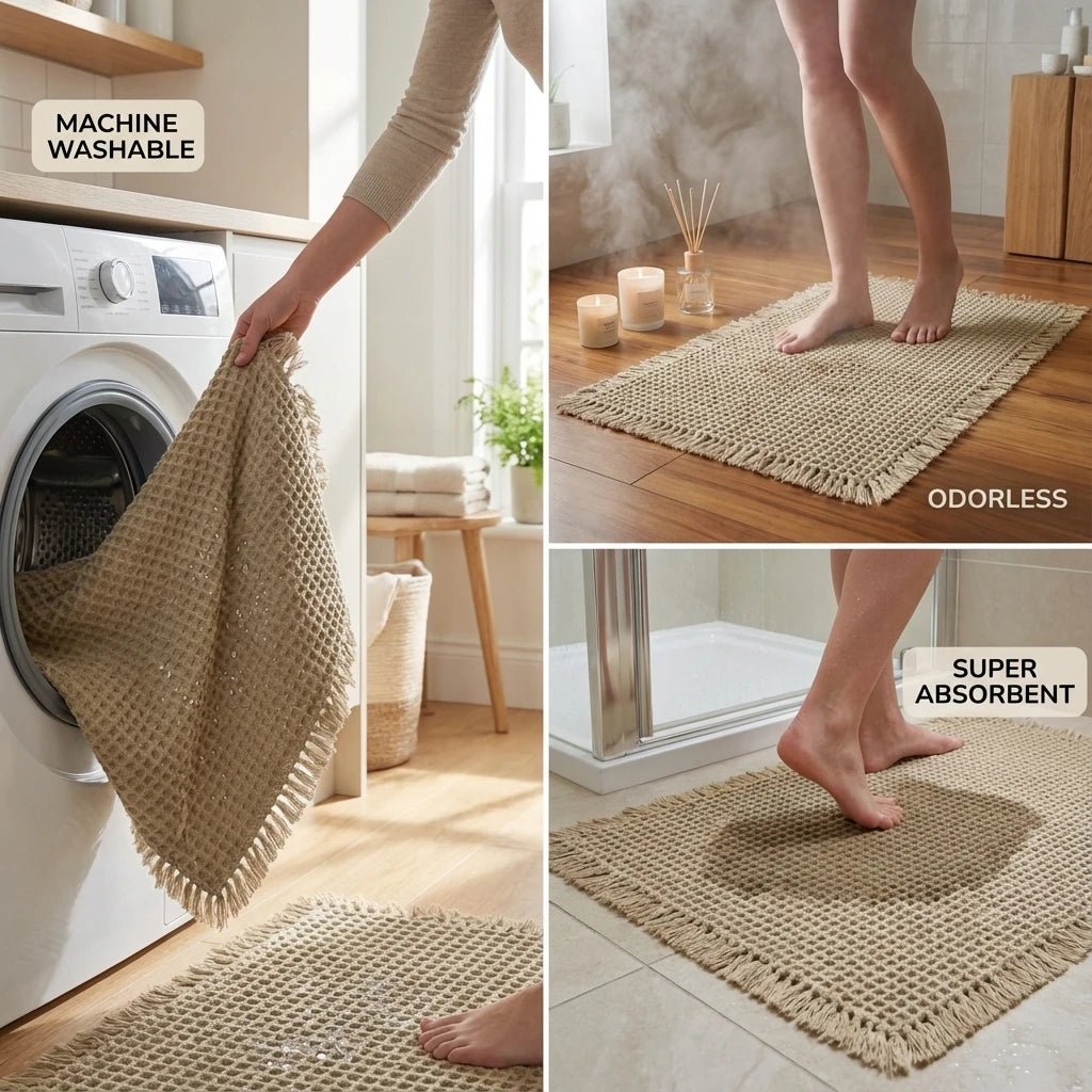 DRYMESH koupelnová předložka s rychlým schnutím pro každodenní pohodlí