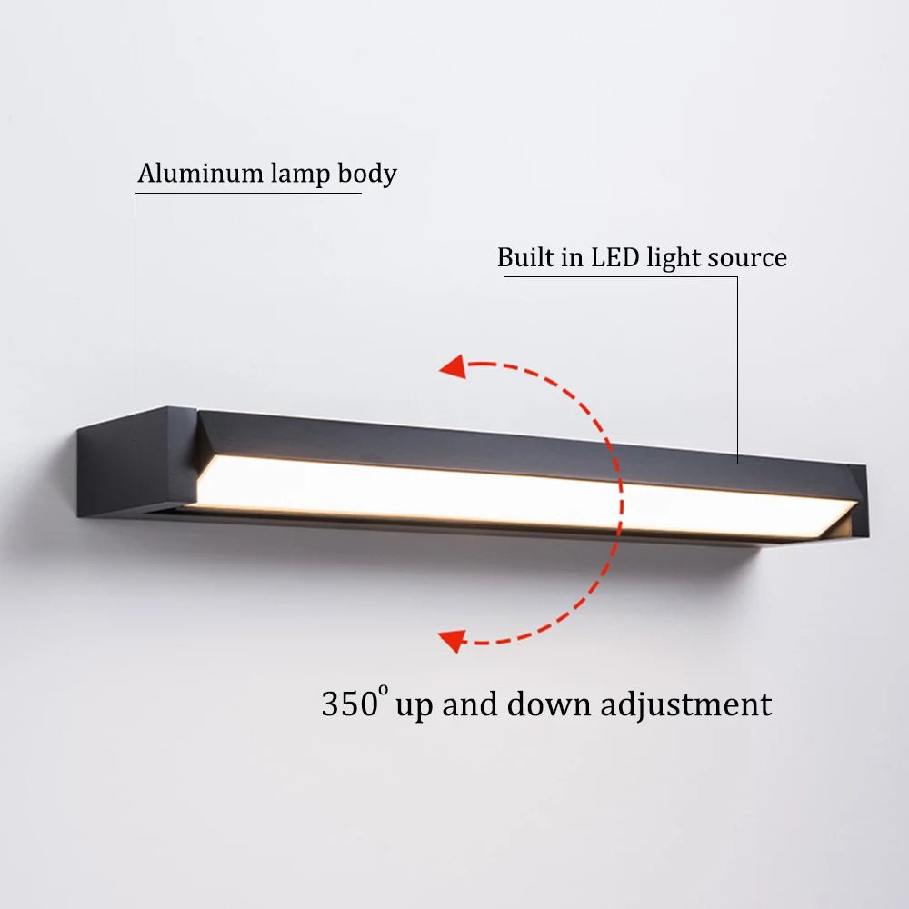 DRYSPARK LED Lampada da Parete Regolabile Impermeabile per Esterni