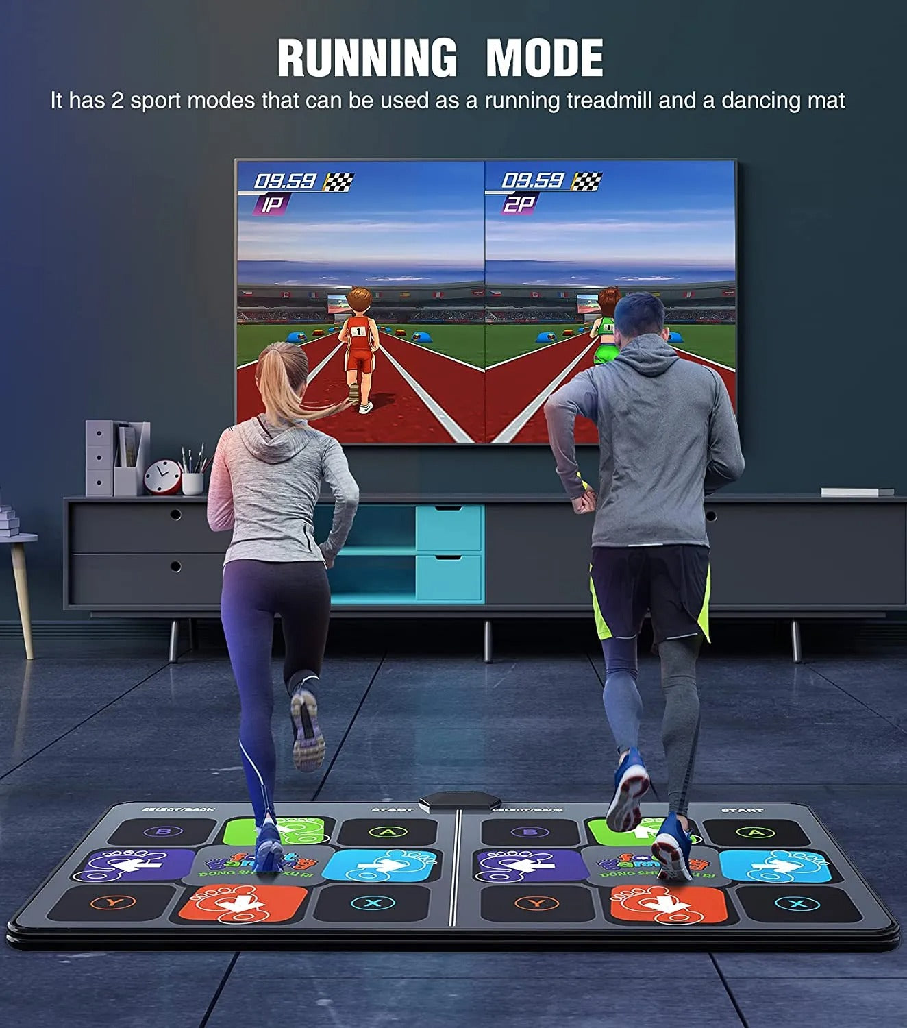 MoveMaster Interactive Dance Mat For Family Fitness And Fun