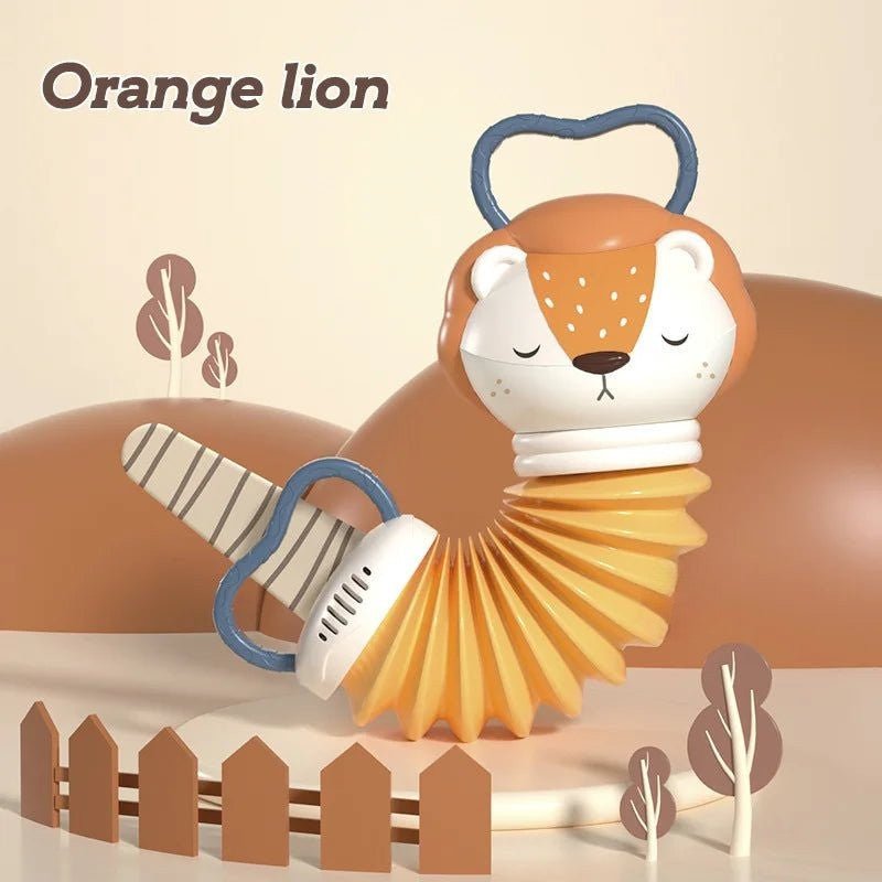 MelodiNest 2-In-1 Baby Accordion And Rattle For Musical Early Education