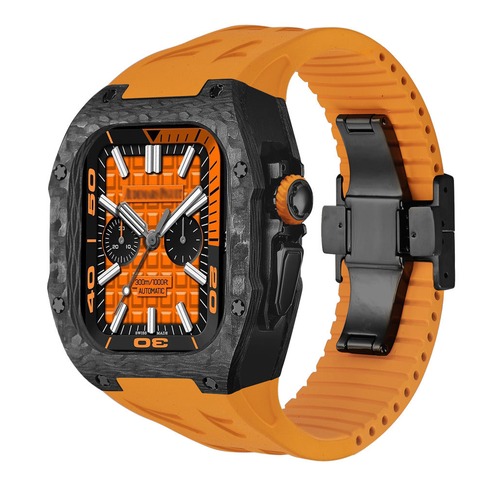 Apple Watch Ultra için RM7006 Karbon Fiber Kasa Yenileme Kiti