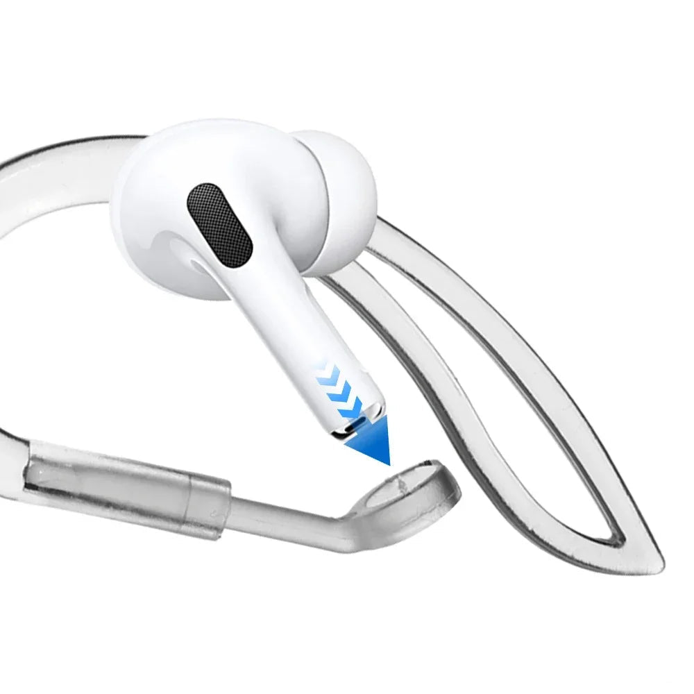 EARLOCK nastavitelné silikonové háčky na uši pro AirPods pro pevné uchycení