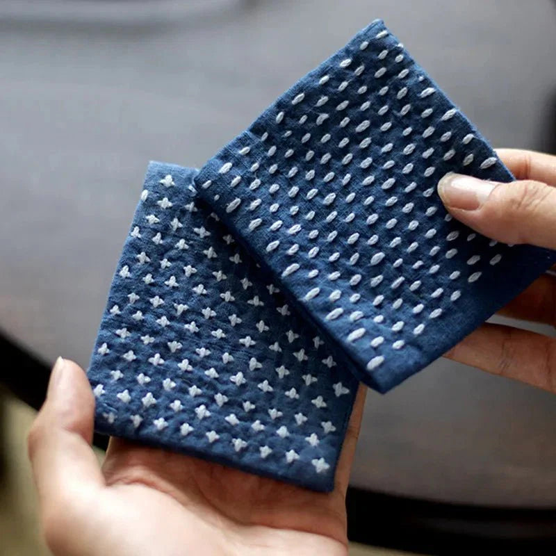 EARTHCHA Linen Dishcloth For Japanese Tea Ceremonies