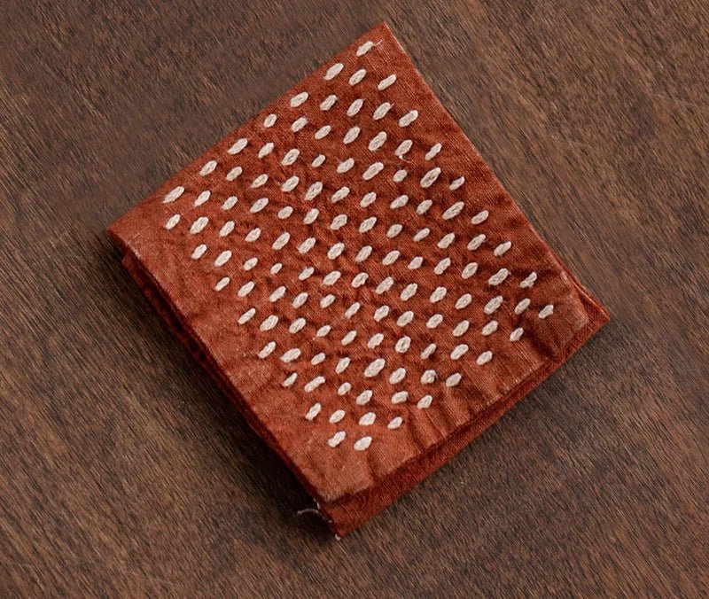 EARTHCHA Linen Dishcloth For Japanese Tea Ceremonies
