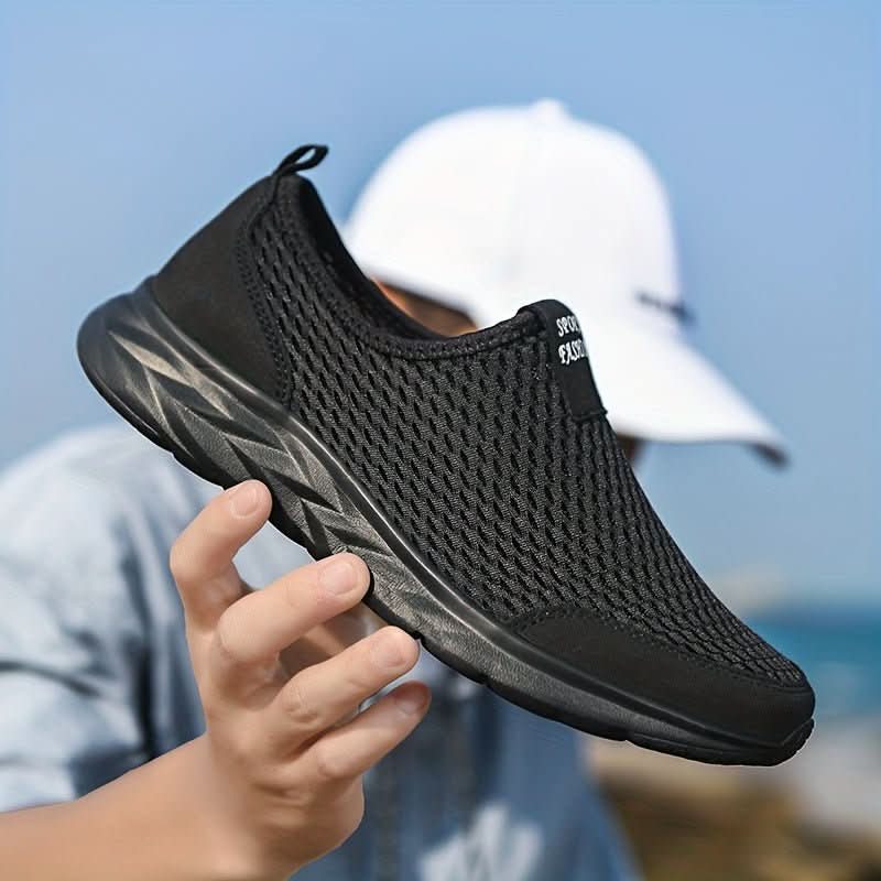 EASYSTRIDE Åndbare Slip-On Sneakers til Komfort Hele Dagen