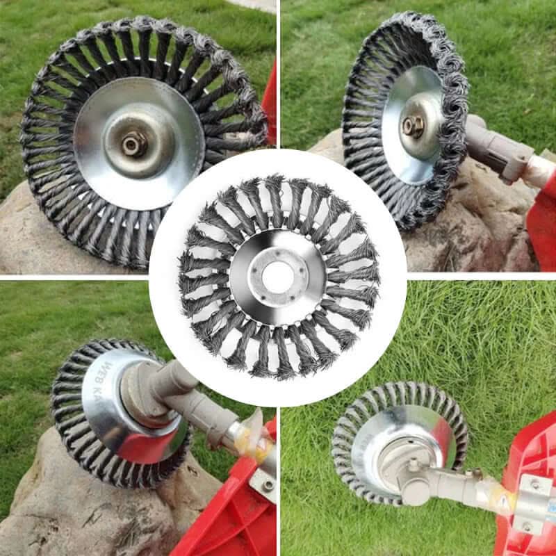 Steel Weed Trimmer For Garden Paths And Edges Durable And Easy Weed Control