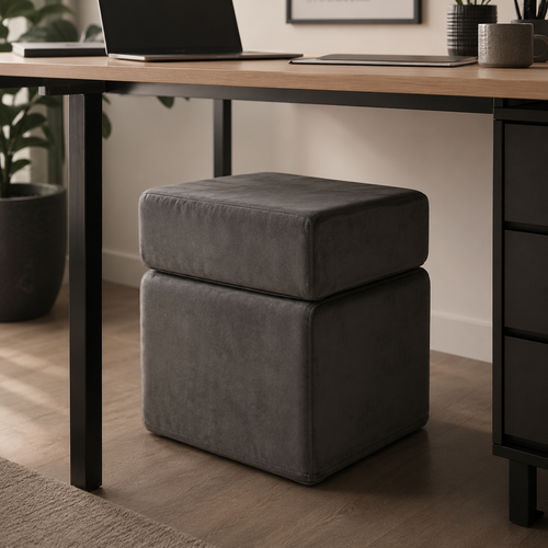 Reposapiés ergonómico ajustable para debajo del escritorio con tres niveles de altura | compagnien