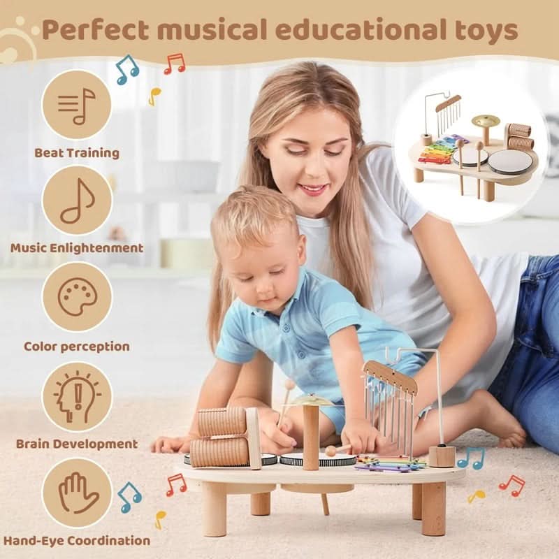 Echojoy Træ Baby Instrumenter Sæt til Tidlig Lydlæring