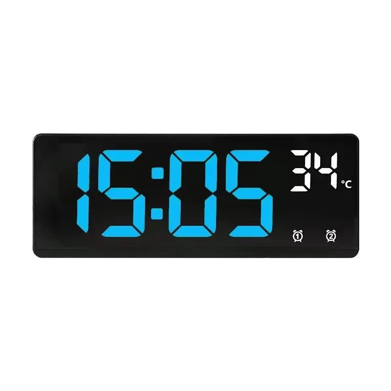 ECHOSYNC Digitalt ur med dobbelt alarm og stemmestyring