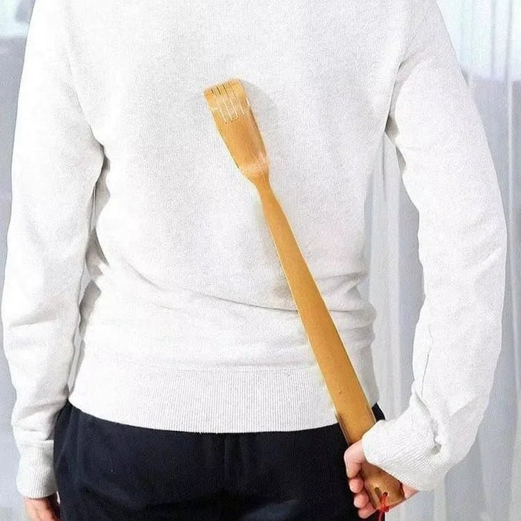 ECOCLAW Handmade Bamboo Back Scratcher for Eco Friendly Itch Relief