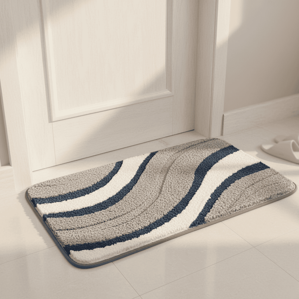 ECOFLOOR Protiskluzová organická rohož pro luxusní pohodlí v koupelně
