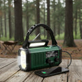 ECOPOWER RADIO Nouzové meteorologické rádio se solárním napájením, svítilnou a USB nabíječkou