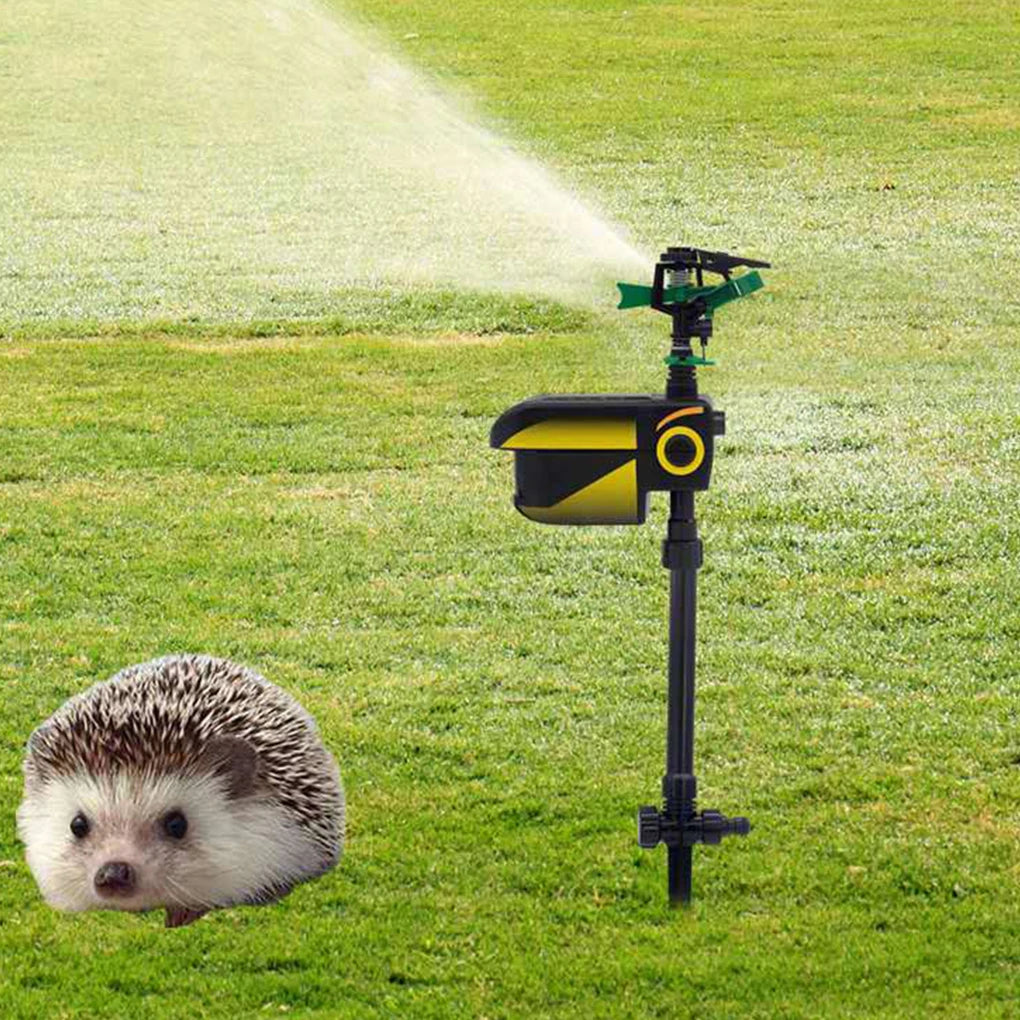 Solar Powered Motion Activated Animal Deterrent Sprinkler