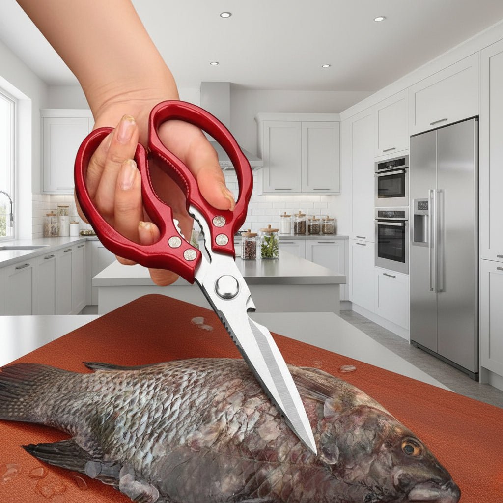 EDGEON Kitchen Scissors For Herbs And Meats, Precise Cuts