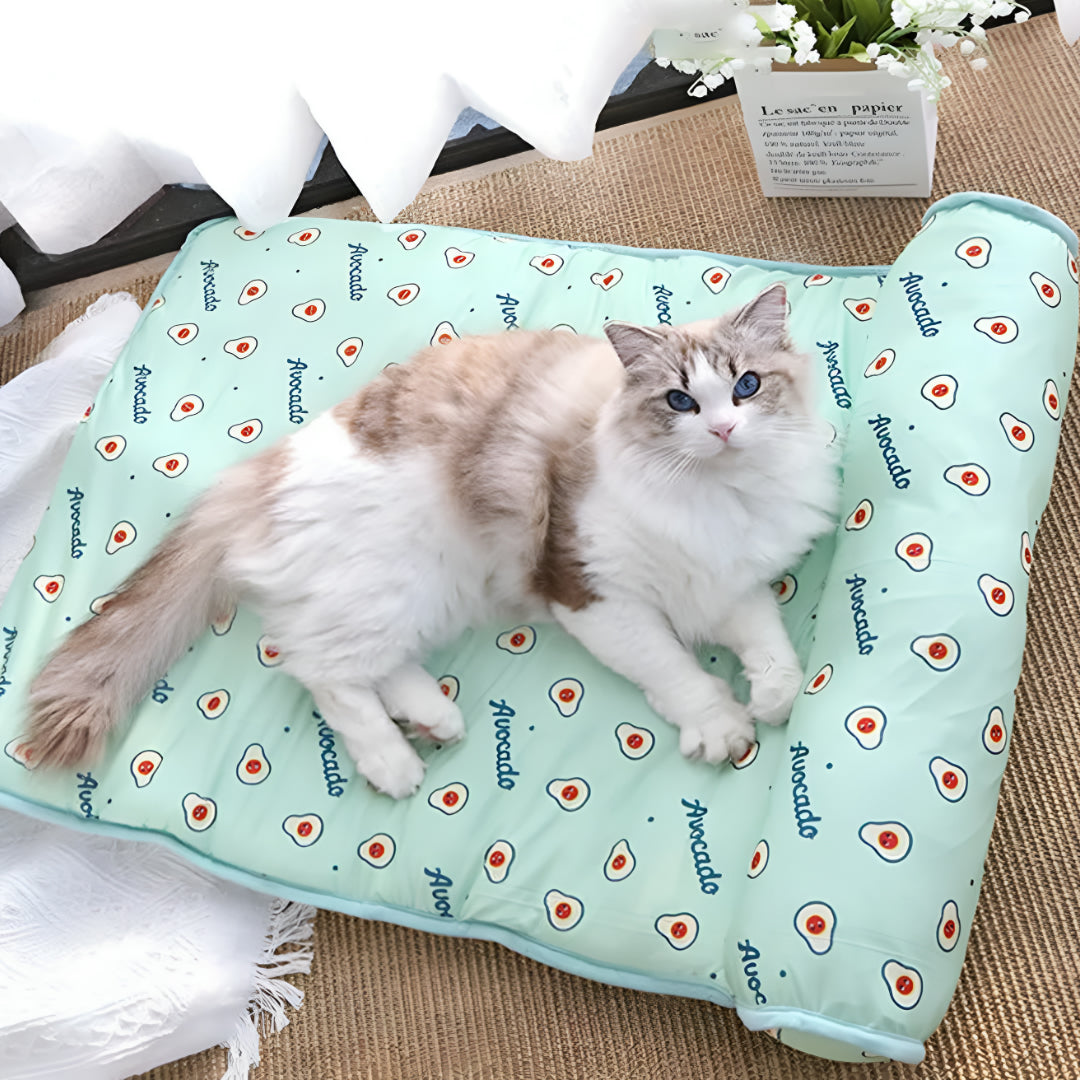 Cool Pet Mat With Silk-Ice Fabric, No Power Needed, Five Designs