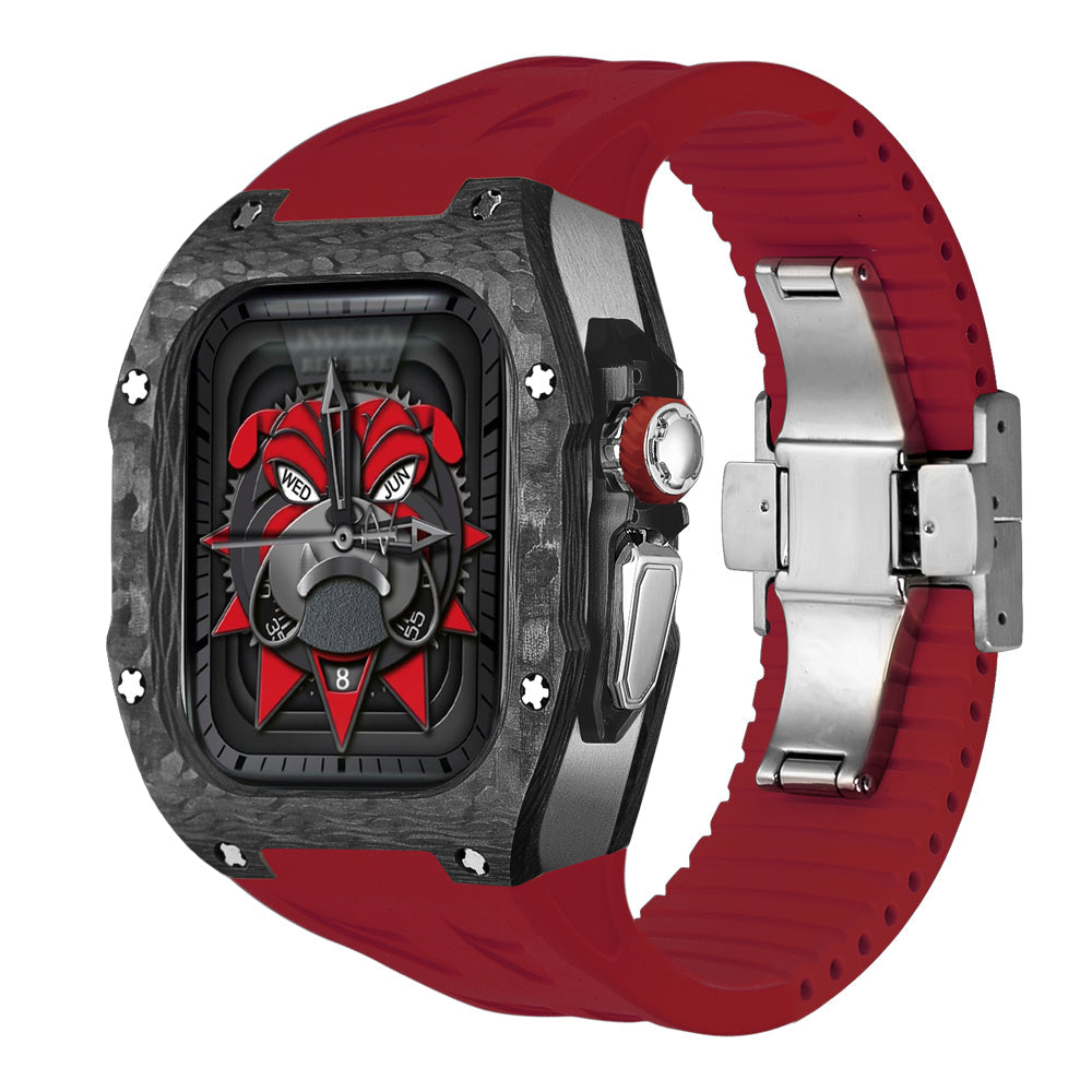 Apple Watch Ultra için RM7006 Karbon Fiber Kasa Yenileme Kiti