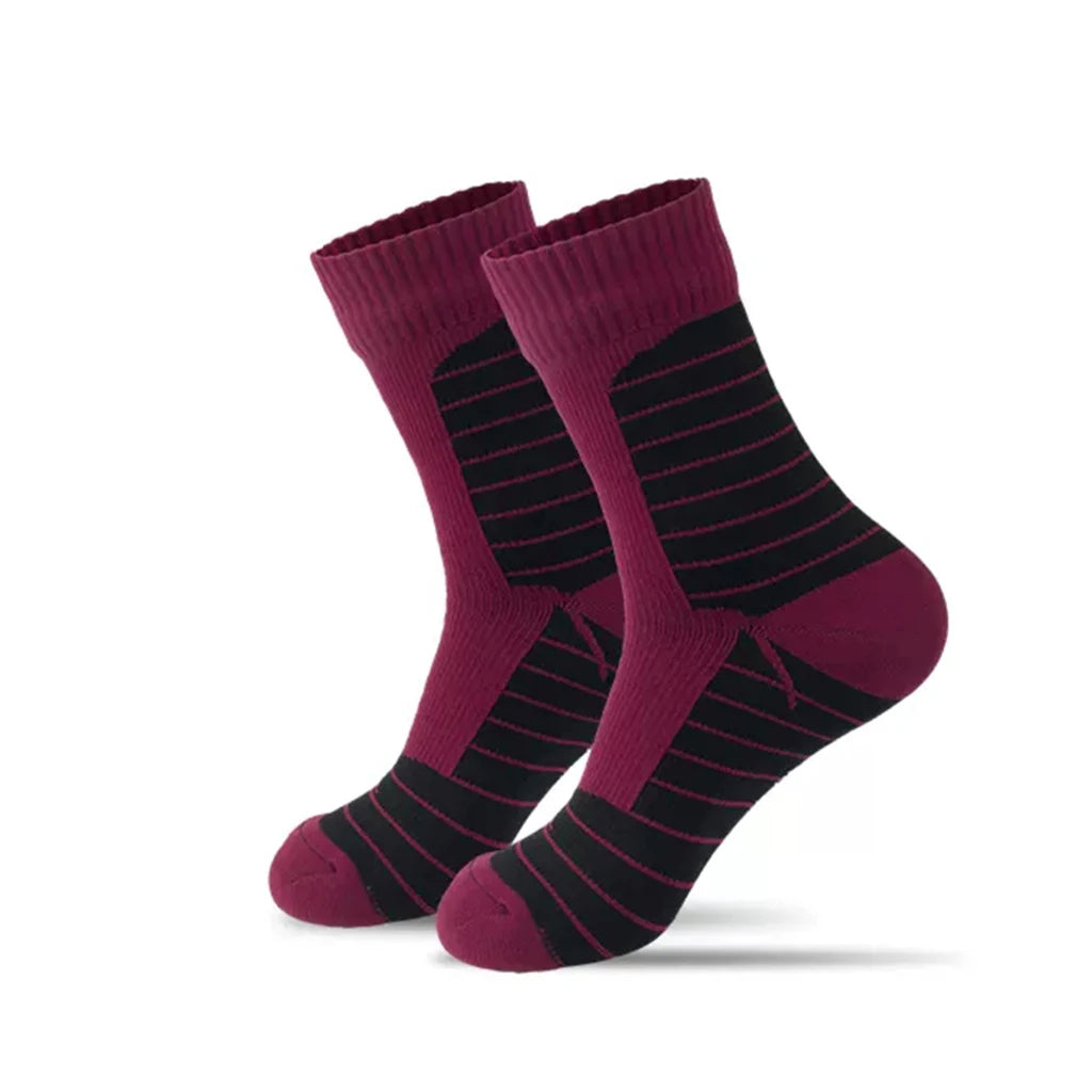 Chaussettes étanches avec membrane respirante à trois couches et doublure en polaire