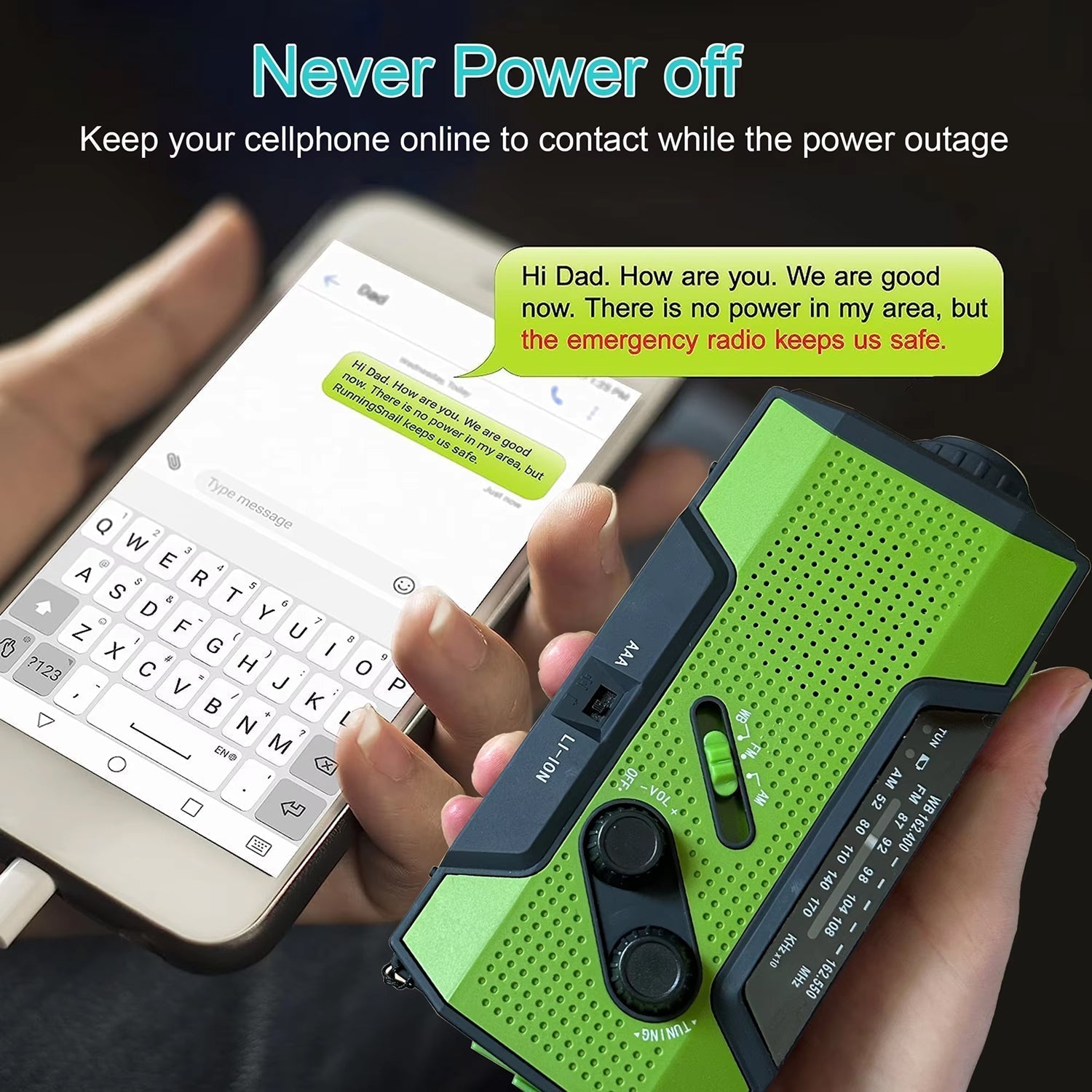 NOAA Weather Radio For Emergency Situations During Storms And Outages
