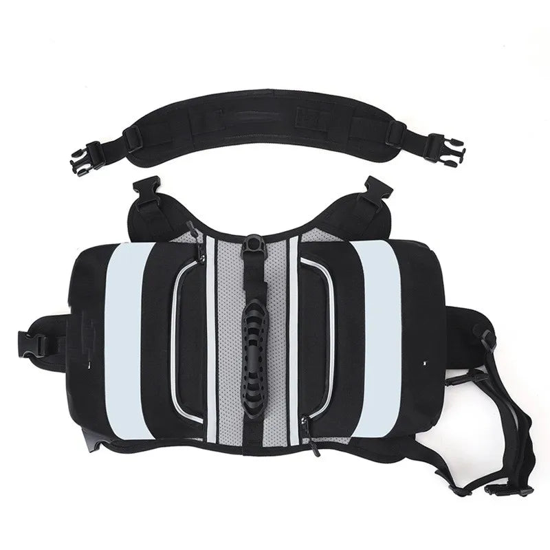 Dog Reflective Waterproof Life Vest For Swim And Waterside Fun