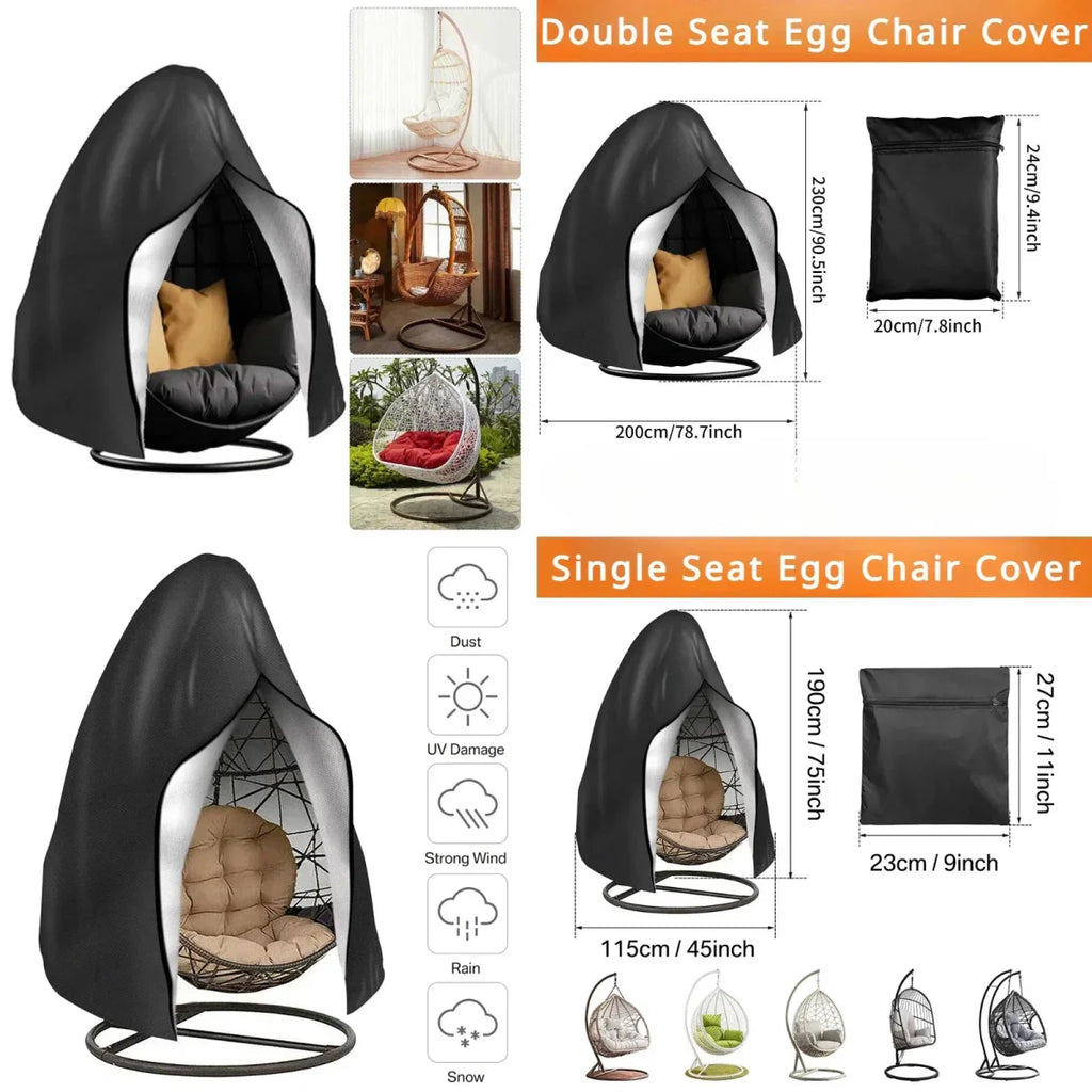 Copertura Tutto Tempo EGGSHELTER per Poltrona Egg da Esterno