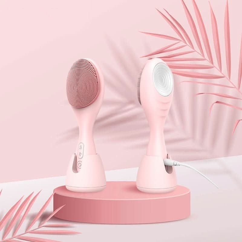 LumaPure Electric Facial Cleanser With LED Light And 42 Celsius Heat