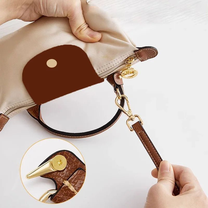 حزام جلد ELITESTRAP لحقيبة ميني لونشامب الطويلة