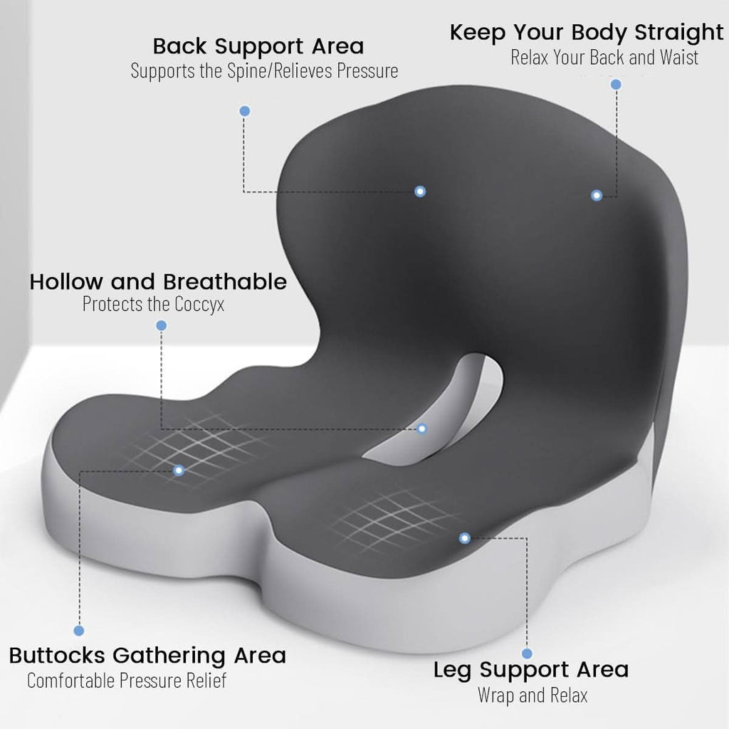 Cuscino per seduta in memory foam BodyForm per comfort quotidiano