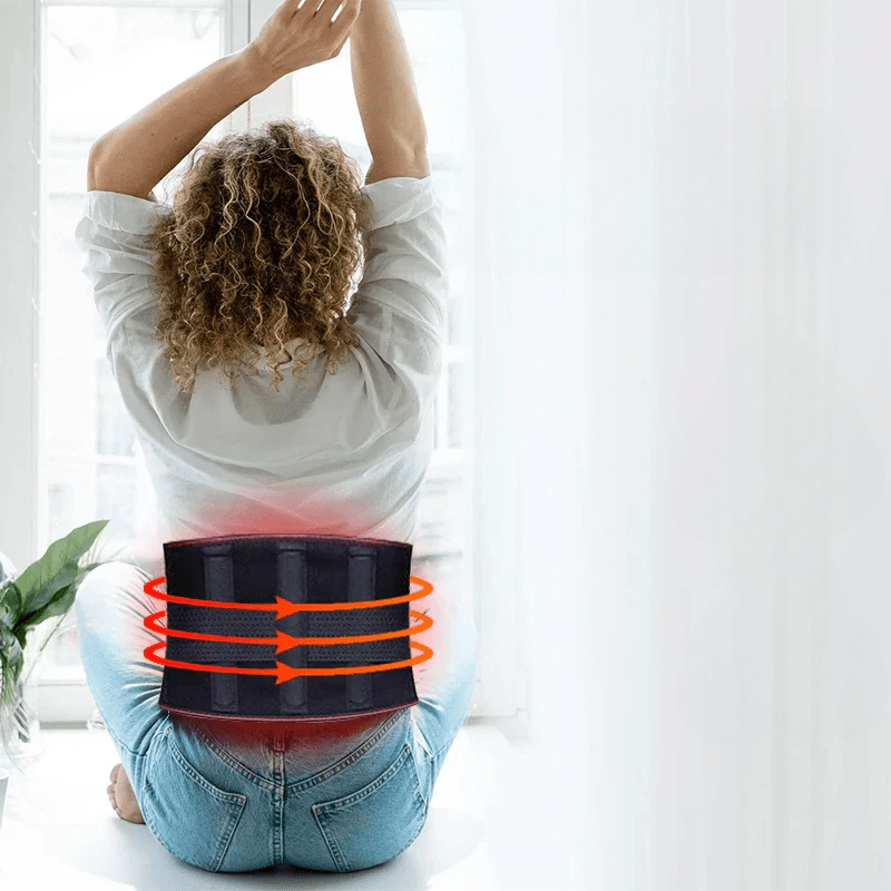ERGOHEAT Rugpijnband met drie temperatuurinstellingen
