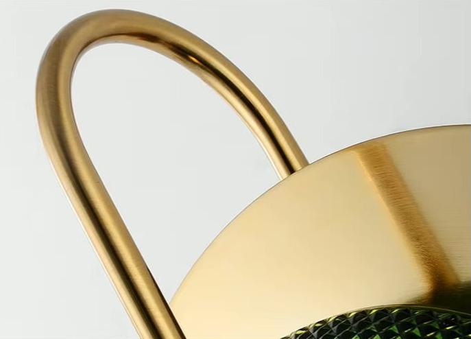 Aurelia Glass vegglampe med LED-lys, E27-sokkel, 1 lampe inkludert