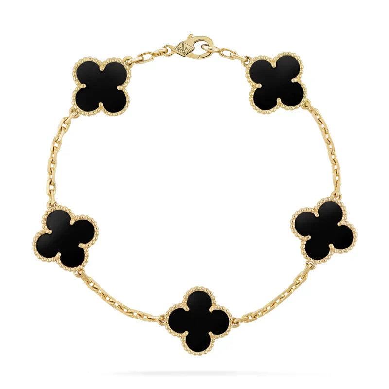 Elegantní sada šperků s 18K zlatým pokovením, hypoalergenní