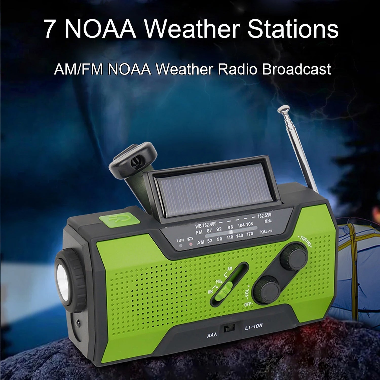 NOAA Weather Radio For Emergency Situations During Storms And Outages