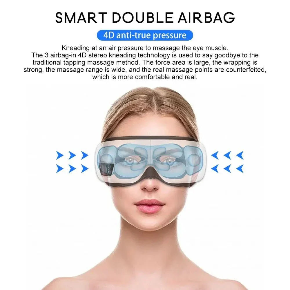 Eyeglow Smart 6D Massager For Eyes With Heat And Bluetooth