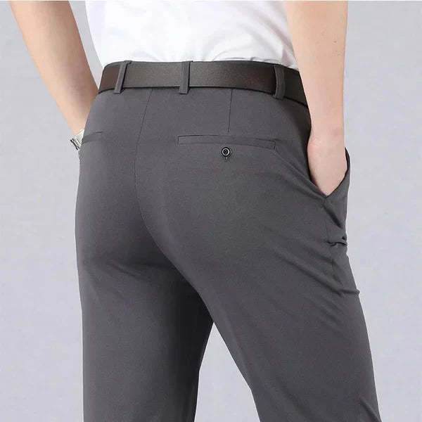 Hoch dehnbare klassische Herrenhose