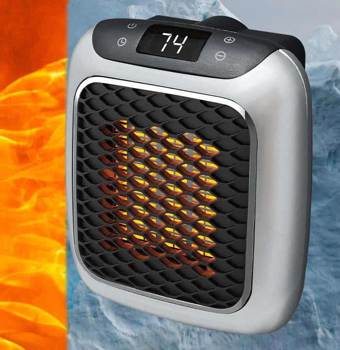 Compact Electric Space Heater Energy Saving Warmth
