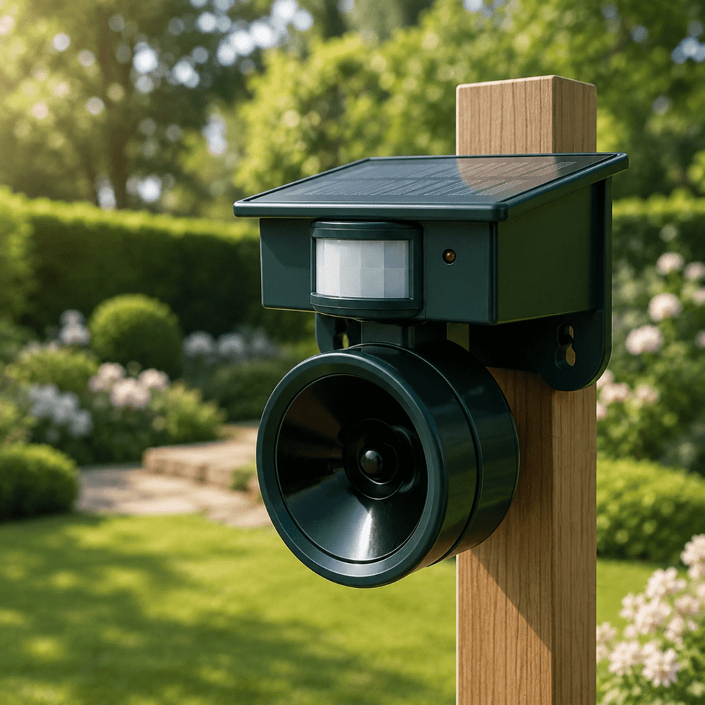 BIRDGUARD SENSOR Pohybem aktivovaný odpuzovač ptáků pro venkovní prostory